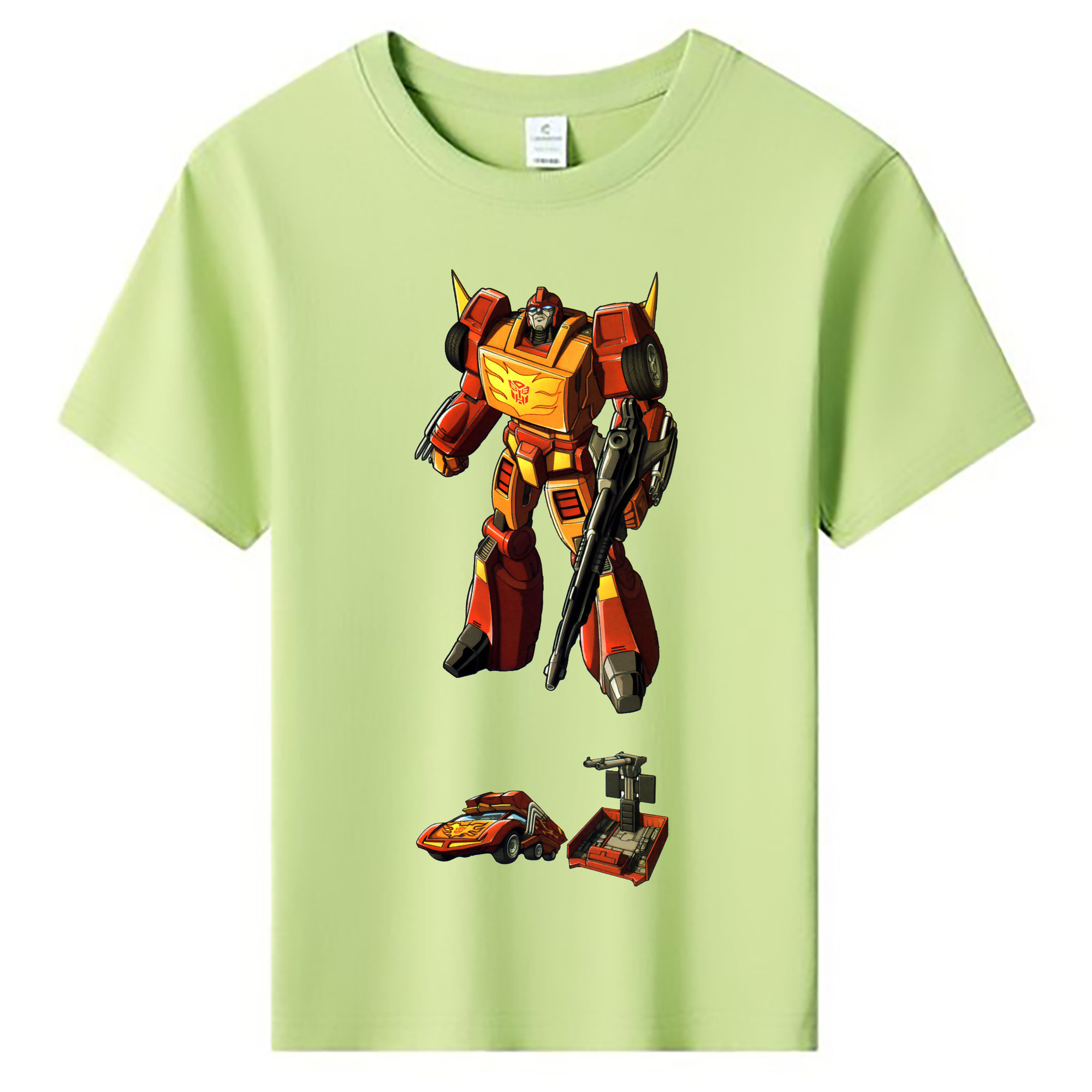 （画像用）  綿100％キッズTシャツ（フロントプリント）